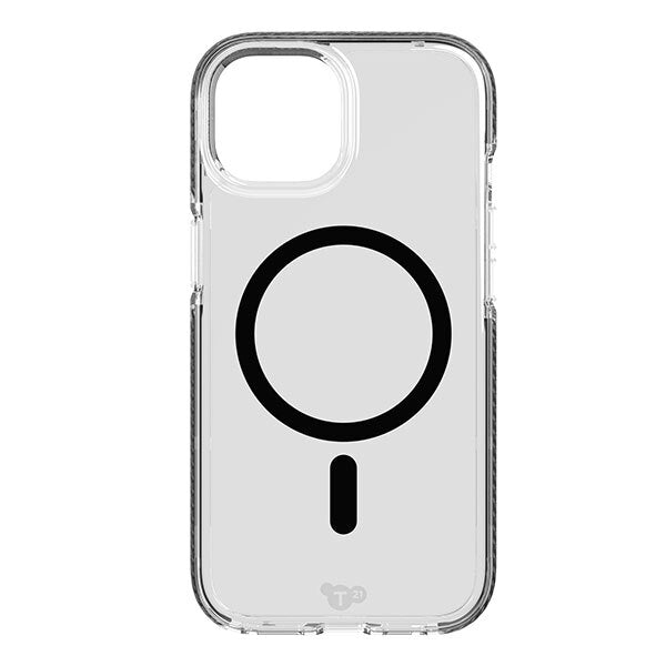 Tech21 Evo Crystal Case MagSafefor iPhone 15 Plus - Black
