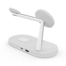 EFM Flux 4-in-1 Wireless Charging Dock Silver