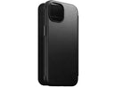 NOMAD Modern Leather Folio Case for iPhone 17e / 16e / 15 / 14 / 13