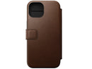 NOMAD Modern Leather Folio Case for iPhone 17e / 16e / 15 / 14 / 13