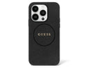 Guess Grained PU Leather for iPhone 16 Pro