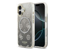 Guess Peony Gradient Glitter Edition for iPhone 17