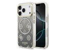Guess Peony Gradient Glitter Edition for iPhone 17 Pro Max