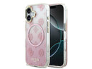 Guess Peony Gradient Glitter Edition for iPhone 17