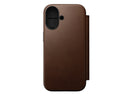 NOMAD Modern Leather Folio for iPhone 17
