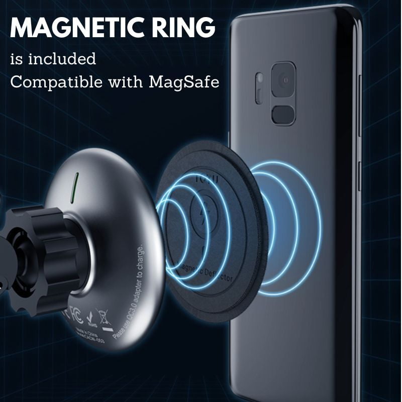 Totu 15W MagSafe Magnetic Wireless Charging Car Mount Holder