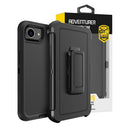Adventurer Heavy Duty Armour Case with Belt Clip for iPhone 16e/17e - Black