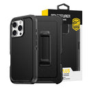 Adventurer Heavy Duty Armour Case with Belt Clip for iPhone 16 Pro