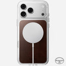 NOMAD Clear Leather Case for iPhone 18 Pro