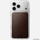 NOMAD Clear Leather Case for iPhone 18 Pro