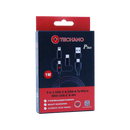 Techano Plus 5-in-1 USB-C & USB-A to Micro USB, USB-C and IPH Cable