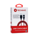 Techano USB-A to USB-C Nylon Braided Data Cable