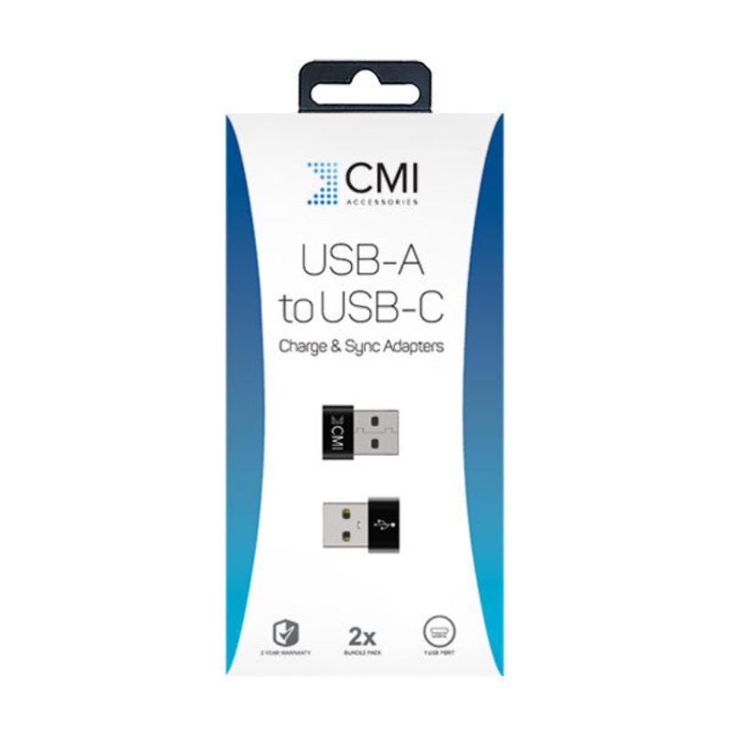 CMI USB-A to USB-C Charge & Sync Adapters