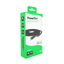PowerFlo Lightning braided fast charge cable type-c 2 metres