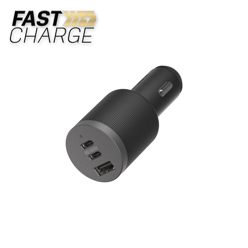 Otterbox Premium Pro 3 Port Car Charger 72W