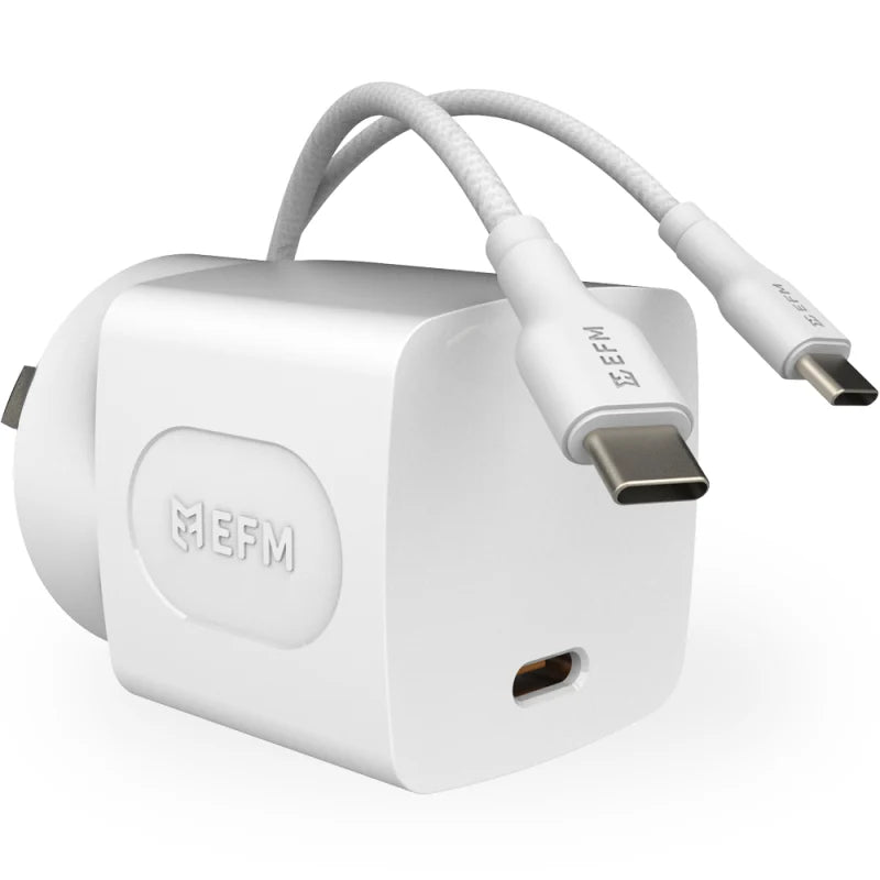 EFM 35W Wall Charger with Type C - C Cable