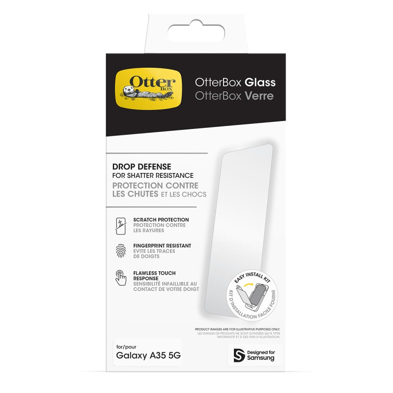 Otterbox Trusted Glass screen protector for Galaxy A35