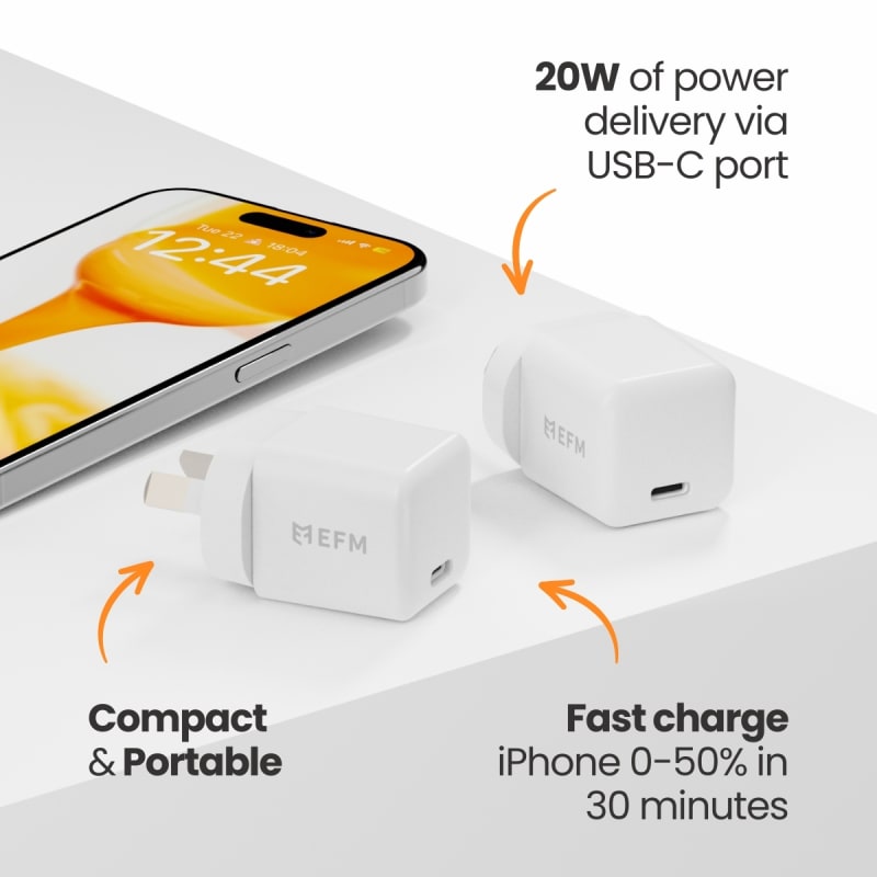 EFM Eco Compact Wall Charger