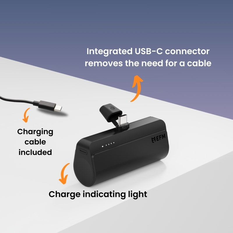 EFM Power Bank On The Go - USB C (Seasonal Range, limited edition)