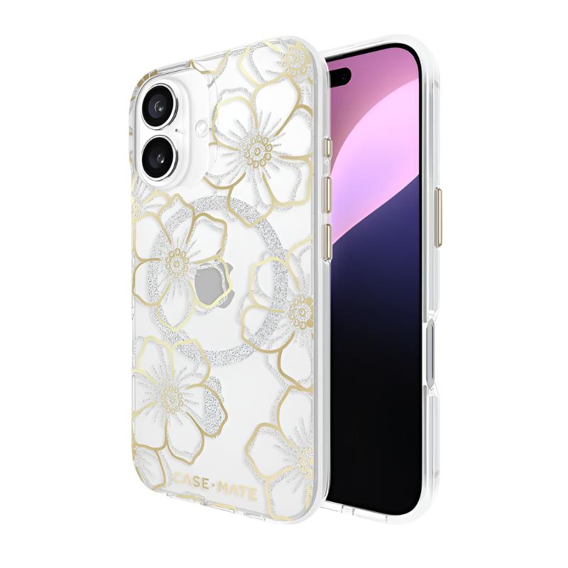 Case-Mate Floral Gems for iPhone 16