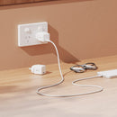 EFM Braided USB-C Cable Twin Packs