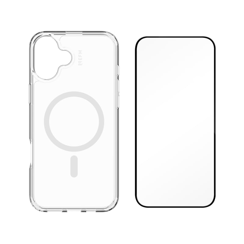 EFM 2 in 1 Case & Screen Protector Bundle for iPhone 16 Plus