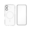 EFM 3 in 1 Case, Screen Protector and Camera Lens Protector Bundle for iPhone 16