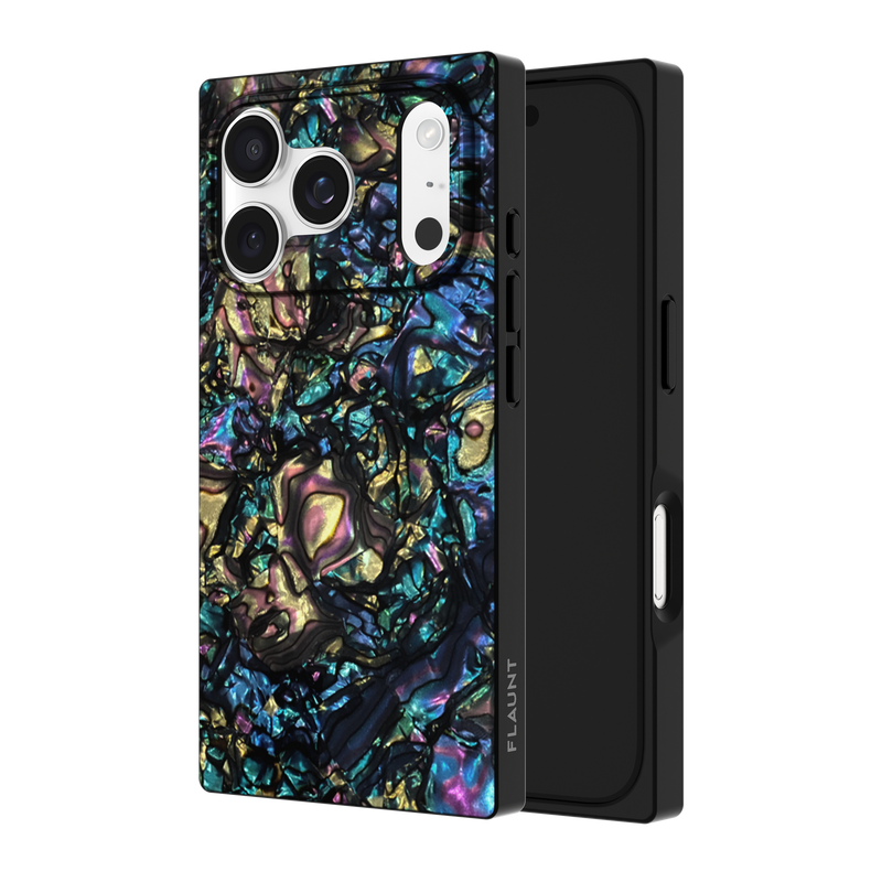 Flaunt Square Abalone Shell for iPhone 17 Pro
