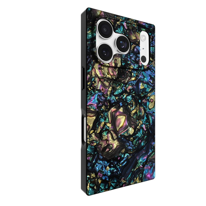 Flaunt Square Abalone Shell for iPhone 17 Pro
