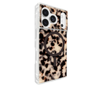 Flaunt Square Blonde Tortoise Shell for iPhone 17 Pro Max