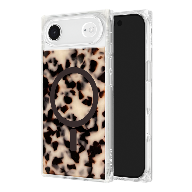 Flaunt Square Blonde Tortoise Shell for iPhone Air