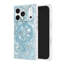 Flaunt Square Icy Blue Pearl for iPhone 17 Pro Max