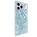 Flaunt Square Icy Blue Pearl for iPhone 17 Pro Max