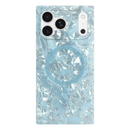 Flaunt Square Icy Blue Pearl for iPhone 17 Pro Max