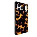 Flaunt Square Tortoise Print for iPhone 17 Pro