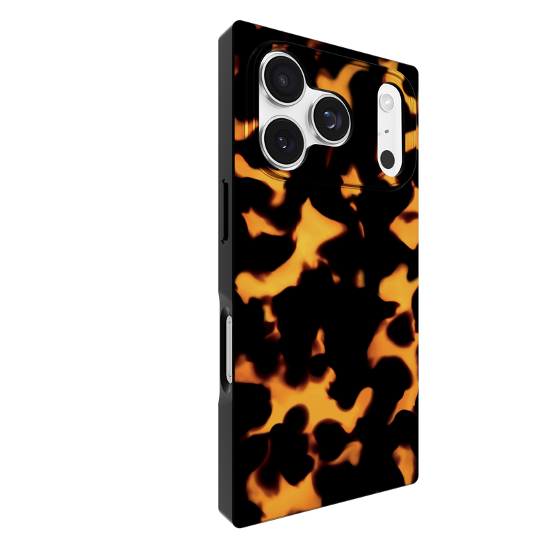 Flaunt Square Tortoise Print for iPhone 17 Pro Max