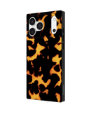 Flaunt Square Tortoise Shell for iPhone 18 Pro Max / 17 Pro Max