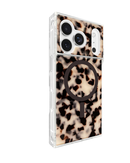 Flaunt Square Blonde Tortoise Shell for iPhone 18 Pro / 17 Pro