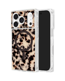 Flaunt Square Blonde Tortoise Shell for iPhone 18 Pro / 17 Pro