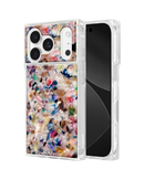Flaunt Square Rainbow Confetti Shell Case for iPhone 18 Pro Max / 17 Pro Max
