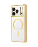 FLAUNT SQUARE Gilded Case for iPhone 18 Pro / iPhone 17 Pro