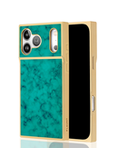 FLAUNT SQUARE Gilded Case for iPhone 18 Pro / iPhone 17 Pro