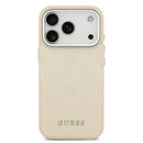 Guess Peony Smooth PU Leather Edition for iPhone 17 Pro Max