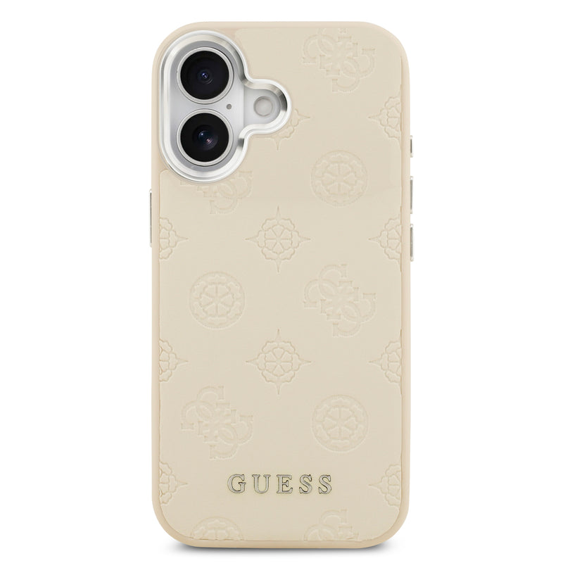 Guess Peony Smooth PU Leather Edition for iPhone 17