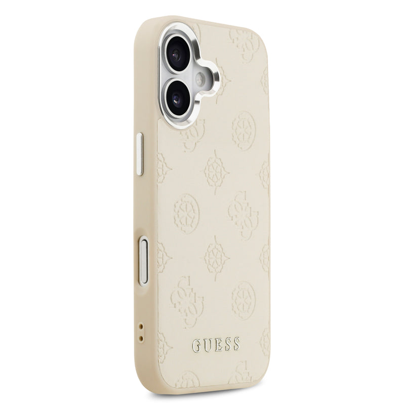 Guess Peony Smooth PU Leather Edition for iPhone 17