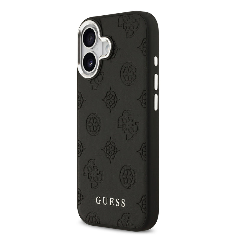 Guess Peony Smooth PU Leather Edition for iPhone 17