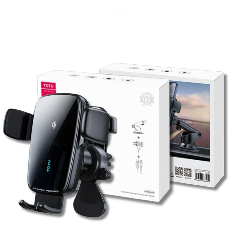 Totu Thunder Series Automatic Alignment Wireless Charging Car Mount Holder