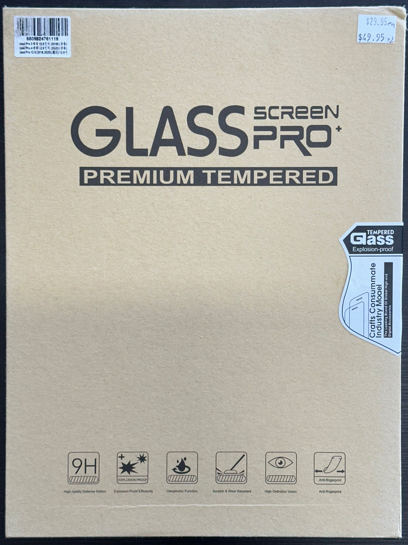 Goospery Tempered Glass iPad 12.9" 1st / 2nd Gen