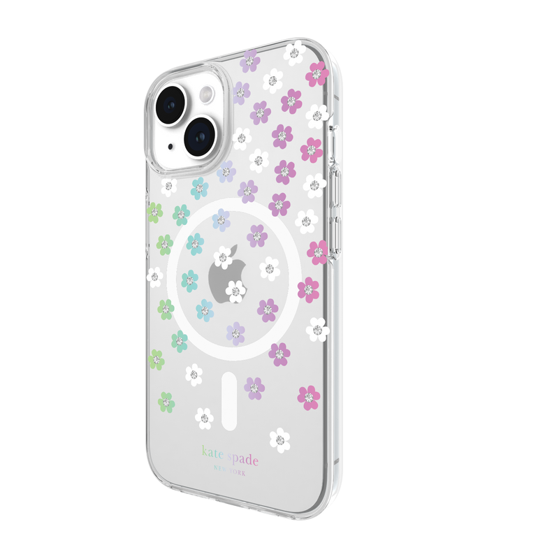 Kate Spade Scattered Flowers Case for iPhone 15