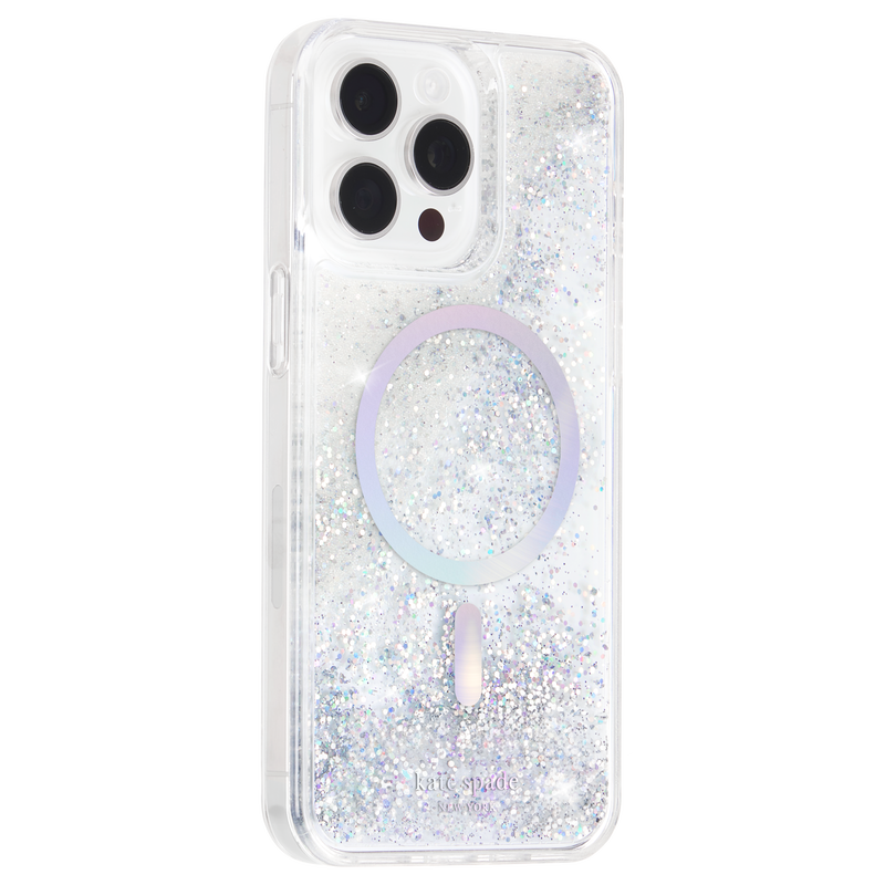 Kate Spade Liquid Glitter Case for iPhone 15 Pro